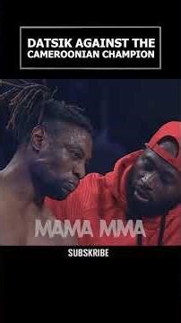 Datsik against the Cameroonian champion