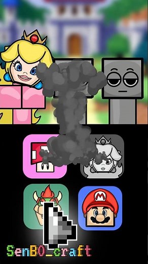 Minecraft Sprunki Mario's new trending music #Minecraft #animation #sprunki #Mario