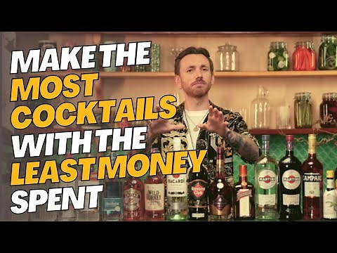 The 13 ESSENTIAL Bottles You Need To Make Hundreds Of Cocktails | Building Your Home Bar