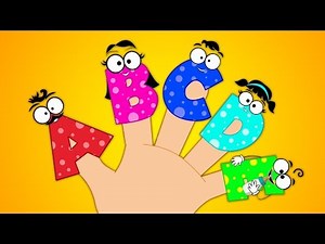 Alphabets Finger Family | ABC Song | Learn Alphabets| Song For Kids And Childrens | Baby Videos