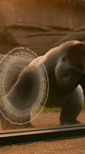 Terrifying Gorilla Faceoff | Man vs Massive Silverback Standoff #amazinganimals #gorilla #gorilla