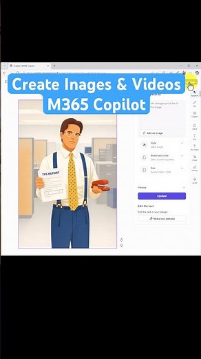 Create Images and Videos with Copilot Chat #microsoft365copilot #microsoft365