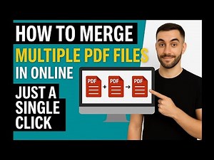 How to Merge Multiple PDF Files Online in 1 Click | Free & Easy PDF Joiner