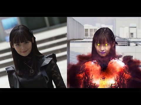Ultraman Trigger - Carmeara transformation (妖麗戦士カルミラ 変身解除)