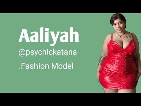 Aaliyah Biography, Wiki, Plussize Curvy Model, Fashion Model, Lifestyle, Facts