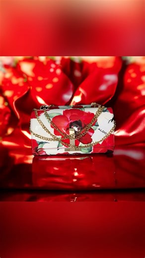 ALDO Red Bloom Statement Bag – Elegance in Every Detail🌹✨ #shors #shortsviral #bag