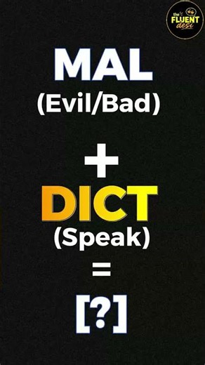 The Latin root `DICT` means "TO SPEAK" or "TO SAY."