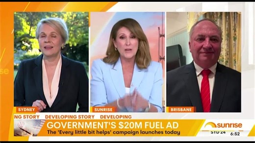 Barr slams Labor's $20m fuel ad campaign