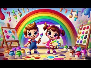 Learn Colors With Lucas and Ruby | Learning Video For Toddlers | 🌈 Colour For Kids ‪@CoComelon‬