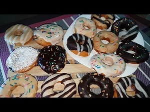 Doughnut with glaze recipe | easy doughnut recipe