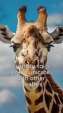 Giraffe's Long Neck: Amazing Adaptation for Survival