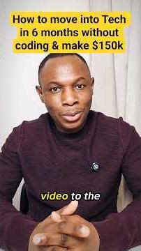 How to move into Tech within 6 months without coding #tech #dataanalyst #projectmanagement #career