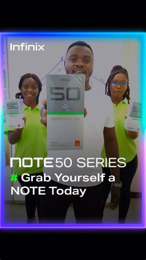 🔥 Hot Deals are still ON! 🔥 Step into the Infinix Shop and grab the NOTE50 Series at unbeatable prices! Infinix NOTE50Pro 5G = 1,620,000 UGX AI BUDS & Infinix NOTE50 = 885,000 UGX Wireless Powerbank 🎁 Don’t miss out on limited-time offers! ✅ Upgrade today. Your next NOTE is waiting. #InfinixNOTE50Series #HotDeals #InfinixUganda #TechUpgrade #SmartLife | Infinix Mobile