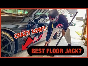 The BEST floor jack for your LOWERED Dodge Challenger or Charger!!!
