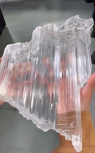 Beautiful Clarity from this Selenite! Locality: Naica, Mexico. Credits: @pacificminerals Geology Love