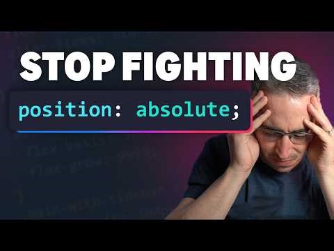 Make position absolute work with you, not against you