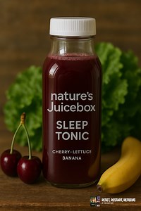 Are you having a hard time sleeping? This Nature's Juicebox juice recipe will have your sleep patterns undercontrol. #believe #JuiceLovers #healthylifestyle #sleepwell #sleep #sleepbetter Nature's Juicebox Subscribers Subscribe Now! | SJ Lennon | Facebook
