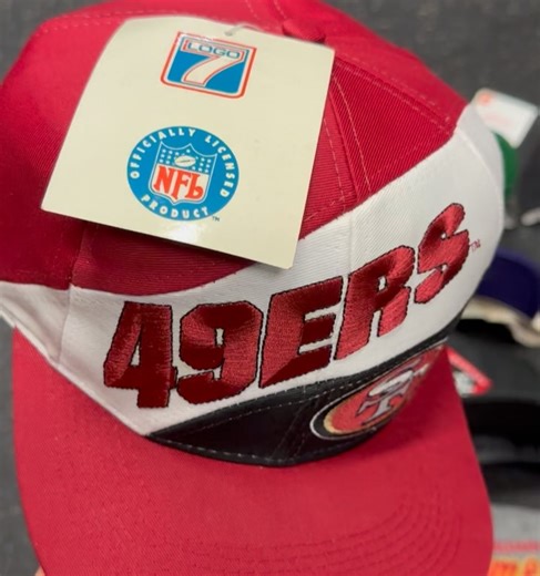 CASTRO VINTAGE on Instagram: "🧢MID MONDAY🧢 - DM if interested & payment ready! - Free US shipping - + $25 for International - Everything ships Tuesday 🔵 Niners Logo 7 - $60 🔵 NBC Sports SS White Tag - $40 🔵 UNLV New Era NWT - SOLD 🔵 UC Davis Script Headmaster - SOLD 🔵 Solar Bears Youngan - SOLD 🔵 Rockies Logo Athletic Block - $50 🔵 Jazz SS Back Script - SOLD 🔵 Sam’s Club 1992 Youngan - $30 🔵 Hurricanes Double Line SS Script - SOLD 🔵 Doc 7 Dwarfs Made in USA - $60 🔵 Flames Starter Ta