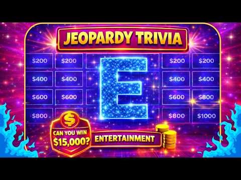 Jeopardy-Style Trivia | All Answers Begin With E 🎬 80s & 90s Entertainment Quiz | Quiz Burst