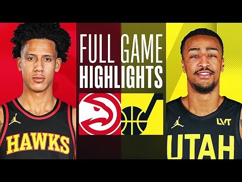 HAWKS at JAZZ | FULL GAME HIGHLIGHTS | March 15, 2024
