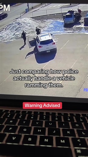 This is what they’re trying to make Renee Good look like 🙈🙂‍↔️ I didn’t show the ending but feel free to google Bismarck PD, this happened in March 2025.