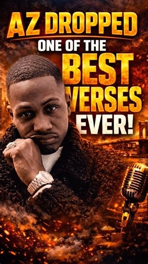 Real hip-hop fans know: AZ never wasted a line. #rap #hiphop #raplife