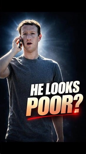 Why does he look poor? 🤯