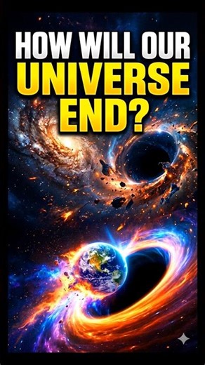 How will our UNIVERSE end?#facts #shorts