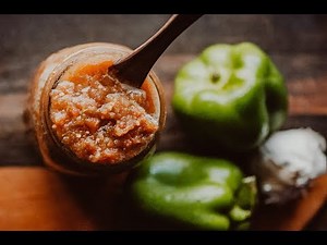 Easy Spicy Fermented Bell Pepper Salsa
