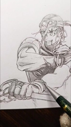Easy Step-by-Step Guide: Drawing Tengen Uzui from Demon Slayer