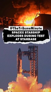 A dramatic explosion rocked SpaceX’s Starbase facility in Texas late Wednesday night as a Starship prototype suffered a catastrophic failure during a ground test. #SpaceX #StarshipExplosion #Starbase #ElonMusk #SpaceTestFailure #SpaceXLaunch #BreakingSpaceNews | The Tribune