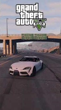 Toyota GR Supra DRIFTING in GTA 5 🔥 #GTA5 #Drift #Shorts