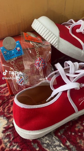 Custom Red Keychains for Takraw Enthusiasts