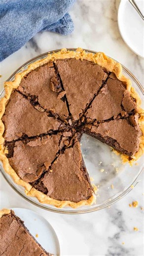 Comment “recipe” and I'll send it right to you! 💛 This fudge pie is dangerously simple… like “why is something this good so easy?” simple. 😂🍫 You literally just mix everything in one bowl, pour it into a crust, and bake. That’s it. And somehow it comes out gooey, rich, and insanely chocolatey. 🙌 It’s my go-to for last-minute desserts, random weeknight cravings, or anytime I want something deep, fudgy, and comforting without a big kitchen project. Easy, decadent, and always the first thing to