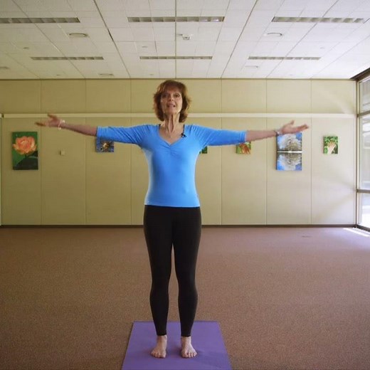 How to do extended mountain pose.