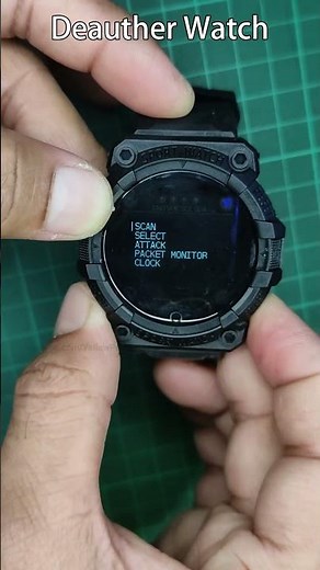 Turn an ESP8266 Into a DSTIKE D.eauther Watch! | DIY Smart WiFi Gadget #yellowpurple #DSTIKEWATCH