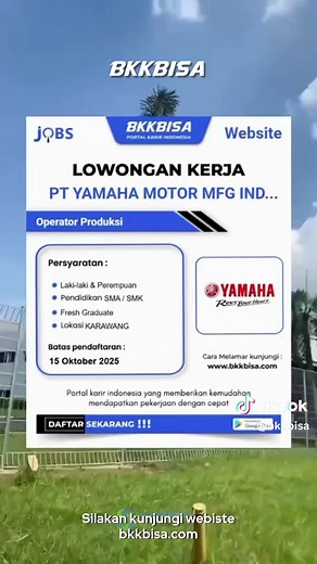 Info Loker Terbaru di Karawang