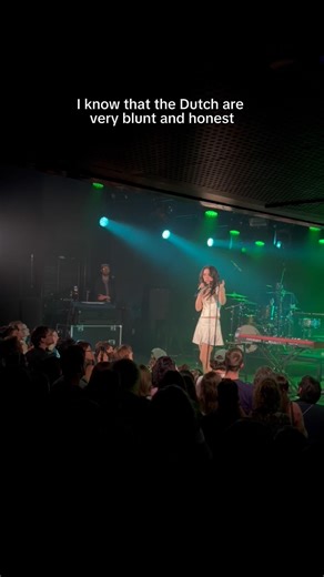 and that’s on being sick on tour 🧚✨ Amsterdam you showed UP though!!