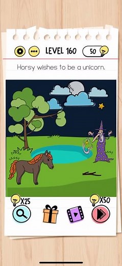 Brain Test Level 160 Walkthrough