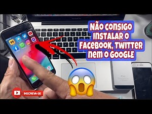 COMO INSTALAR FACEBOOK, TWITTER, GOOGLE, NETFLIX E PRIME NOS IPHONE 6, 6 PLUS E 5S | IOS 12.5.6
