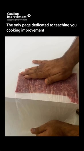 Cooking Improvement on Instagram: "The easiest way to pack meat #cooking #viral #trending #kitchen #homecooking"