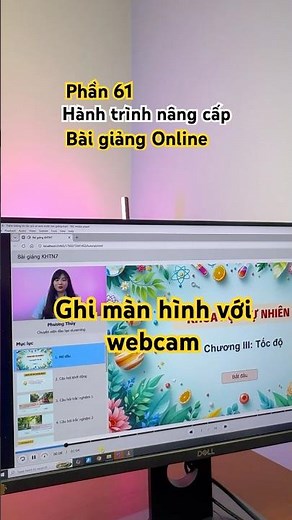 Record your teaching screen with a webcam #activepresenter