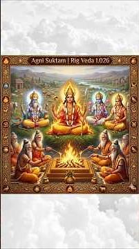 Rig Veda 1.26 | Agni Suktam | Sacred Mantra Chanting with Meaning
