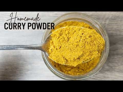 Never Buy Curry Powder Again (Homemade Recipe)