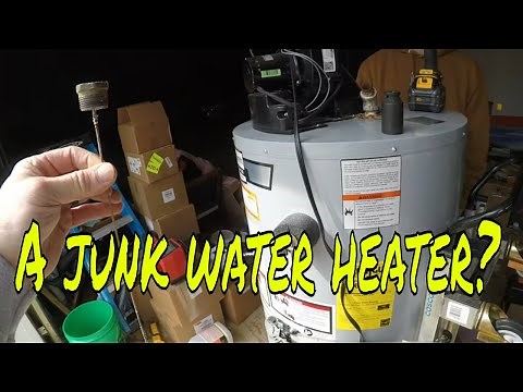 A.O. Smith water heater from leaking from the top