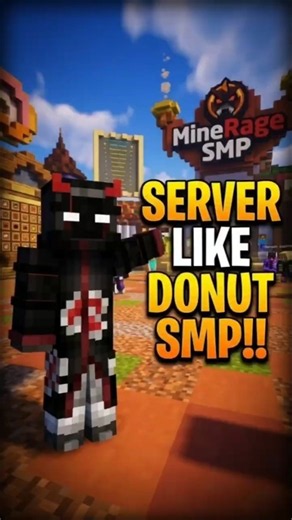 Minecraft server like donut smp 🤯🚀 #minecraft #minecraftserver #shorts