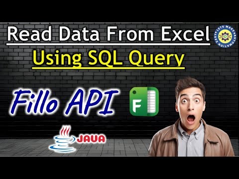 How to Read and Write Data From Excel Using SQL Query (Fillo API)