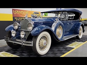 1929 Packard Custom Eight Dual Cowl Phaeton | For Sale $124,900