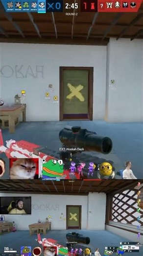 “Hope I don’t get c.ucked here” Soy Scream #xqc #caseoh #r6 #siege #rainbowsix #rainbow6 #r6siege