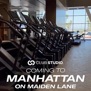 Club Studio is coming to Manhattan on Maiden Lane! Bringing together boutique fitness classes, premium amenities and a wellness center into one gym. Join the VIP list today to lock in our lowest rate! | Club Studio